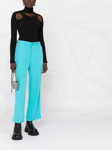 Balenciaga Cropped pantalon - Blauw
