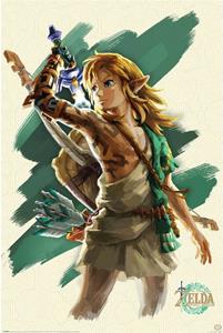 Pyramid Poster The Legend of Zelda Tears of the Kingdom Link Unleashed 61x91,5cm