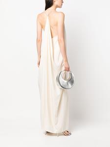 Peserico draped long dress - Beige