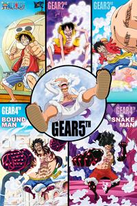 ABYstyle Poster One Piece Gears History 61x91,5cm