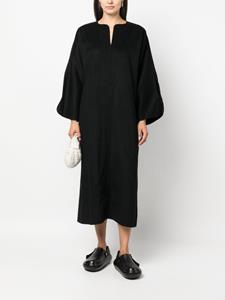 By Malene Birger Midi-jurk met lange mouwen - Zwart