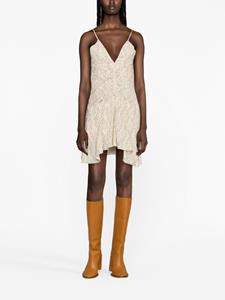 ISABEL MARANT Uziela polka dot-print dress - Beige