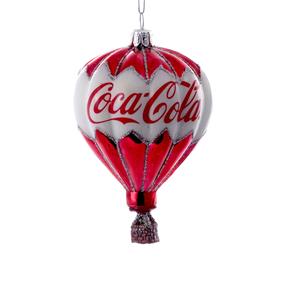 Fiftiesstore Coca-Cola Balloon Glass Christmas Ornament
