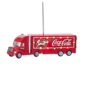 Fiftiesstore Coca-Cola Vrachtwagen Met Werkende Lichtjes Kersthanger