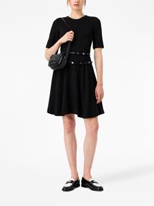 Emporio Armani Flared jurk - Zwart