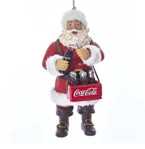 Fiftiesstore Coca-Cola Santa Fles Openend Kerst Ornament