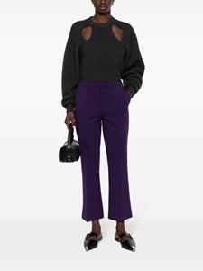 Blanca Vita cropped tailored trousers - Paars