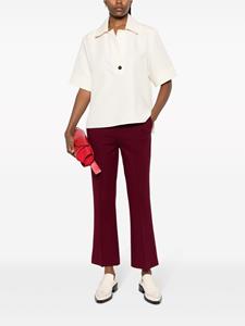 Blanca Vita cropped tailored trousers - Rood