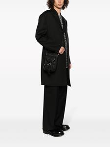 Versace Barocco jacquard shoulder bag - Zwart