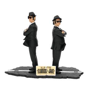 Fiftiesstore The Blues Brothers: Elwood and Jake 7 inch Beeldenset