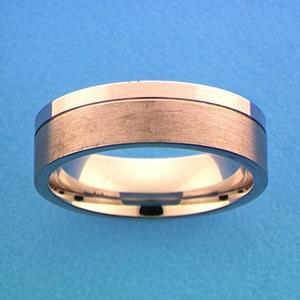 Quickjewels Huiscollectie Zilver Zilver Gerhodineerde Ring A203/A308 - 6 mm - zonder steen 1315175 18.50 mm (58)