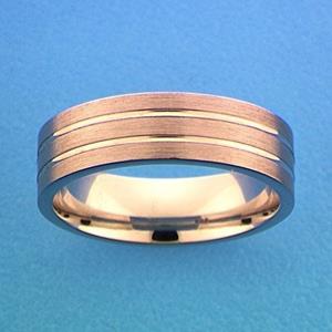 Quickjewels Huiscollectie Zilver Zilver Gerhodineerde Ring A207 - 6 mm - zonder cz 1315237 17.00 mm (53)