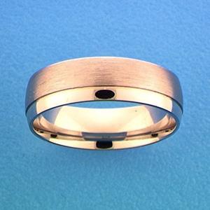 Quickjewels Huiscollectie Zilver Zilver Gerhodineerde Ring A206/A310/A312 - 6 mm - zonder steen 1315368 17.00 mm (53)