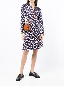 Paule Ka Jurk met bloemenprint - Blauw