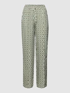 Better Rich Stoffen broek met all-over motief