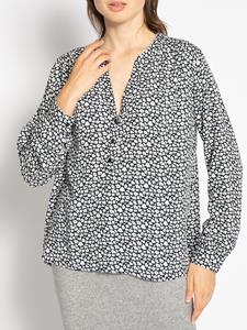EDC Geruite blouse, 100% katoen