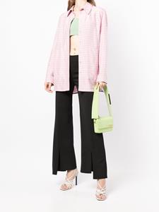 Jacquemus Geruite blouse - Roze