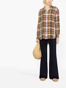 Polo Ralph Lauren Geruite blouse - Geel