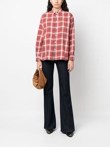 Polo Ralph Lauren Geruit blouse - Rood