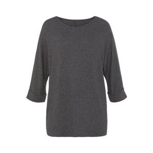 LASCANA 3/4-Arm-Shirt, (1 tlg.), mit modischem Ärmel-Aufschlag