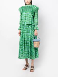 We Are Kindred Geruite blouse - Groen