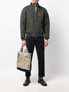 Barbour Jack met logopatch - Groen