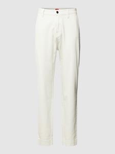 HUGO Stoffen broek met Franse steekzakken, model 'Zeebo'