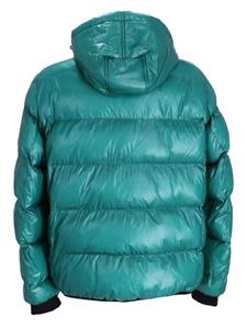 BOSS hooded padded jacket - Blauw