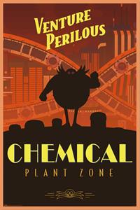 Grupo Erik Poster Sonic the Hedgehog Venture Perilous Chemical Plant Zone 61x91,5cm