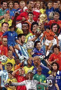 Grupo Erik Poster Legendary Footballers 61x91,5cm