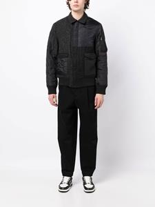 Maharishi Jack met patchwork - Zwart