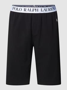 Polo Ralph Lauren Underwear Sweatshorts met elastische band met logo, model 'FLEECE'