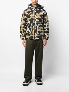 Woolrich Jack met print - Groen