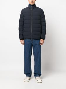 Woolrich Jack met logopatch - Blauw