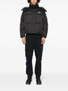 66 North Dyngja cropped quilted down jacket - Zwart