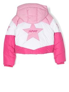 Pinko Kids Gewatteerde jas - Roze
