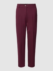 Esprit collection Stoffen broek in effen design met persplooien