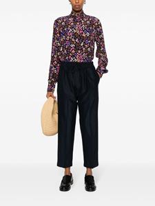 Christian Wijnants Pilar cropped trousers - Blauw