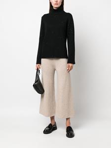 Fabiana Filippi cropped knitted trousers - Beige