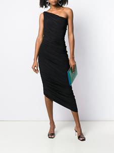 Norma Kamali Asymmetrische jurk - Zwart