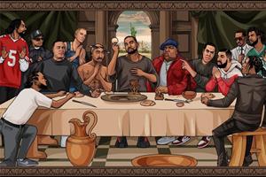 Pyramid Poster The Last Supper of Hip Hop 91,5x61cm