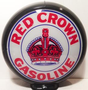 Fiftiesstore Red Crown Gasoline Benzinepomp Bol