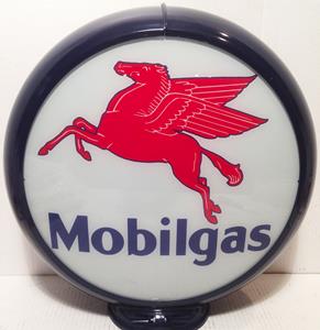 Fiftiesstore Mobilgas Benzinepomp Bol - Glas