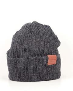 Wølmark Finland SYSSY - 100% Alpaca Wool Puff Beanie, Graphite