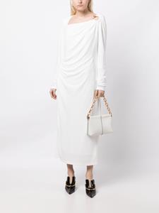 Acler Midi-jurk met lange mouwen - Wit