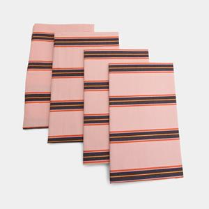 Homehagen Napkins - Pink stripe - Pink stripe / 40x40