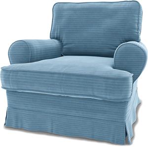 Bemz IKEA - Hoes voor fauteuil Barkaby (standaard model), Sky Blue, Corduroy