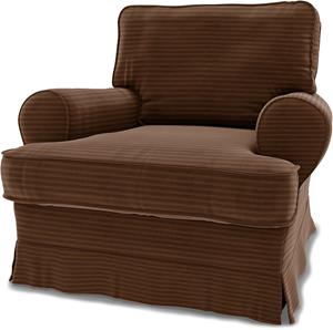 Bemz IKEA - Hoes voor fauteuil Barkaby (standaard model), Chocolate Brown, Corduroy