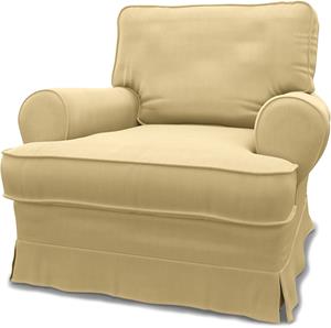 Bemz IKEA - Hoes voor fauteuil Barkaby (standaard model), Straw Yellow, Linnen