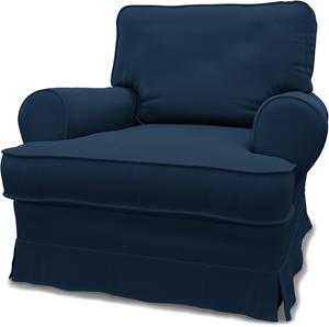 Bemz IKEA - Hoes voor fauteuil Barkaby (standaard model), Deep Navy Blue, Katoen